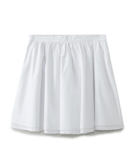 European And American Style Solid Color A- Line Skirt Skirt