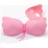 Large Size Strapless Bra Adhesive Sticky Push Up Bras For Women Rabbit Brassiere Lingerie Invisible Women Hot - Pink, B