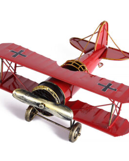 Vintage Mini Metal Decorative Plane Model