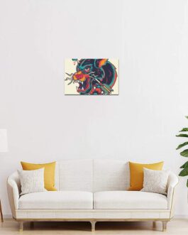 Framed Canvas Print 12″ x 8″