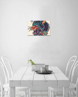 Framed Canvas Print 12″ x 8″